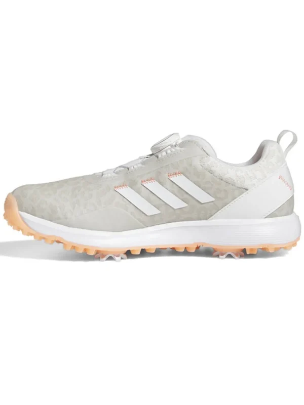 Women Adidas Womens Golf Shoes< Women'S S2G Boa Golf Shoes - Ftwr White/Ftwr White/Coral Fusion