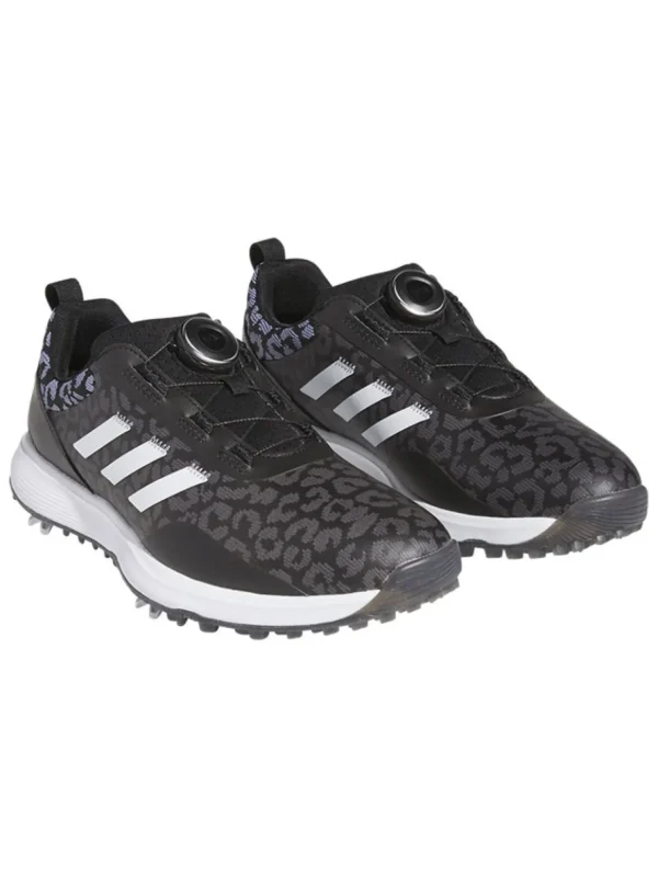 Women Adidas Womens Golf Shoes< Women'S S2G Boa Golf Shoes - Core Black/Ftwr White/Silver Violet