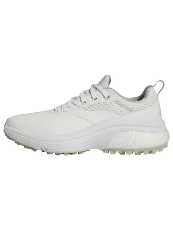 Women Adidas Womens Golf Shoes< Women'S Solarmotion Golf Shoes - Ftwr White/Silver Metallic/Linen Green