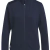 Women Adidas Jumpers< Women'S Textured Full-Zip Jacket - Collegiate Navy