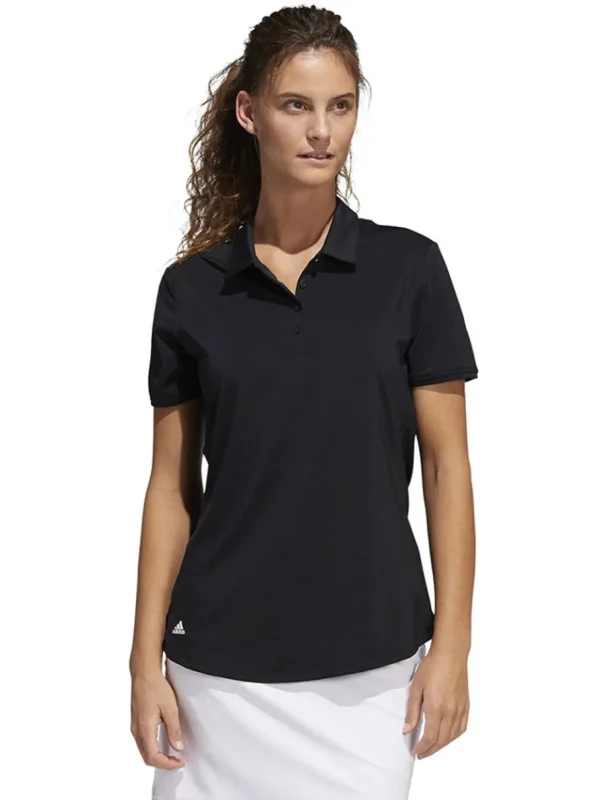 Women Adidas Shirts< Women'S Ultimate365 Solid Polo Shirt - Black