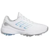 Women Adidas Womens Golf Shoes< Women'S Zg23 Lightstrike Golf Shoes - Ftwr White/Blue Fusion/Silver Met.