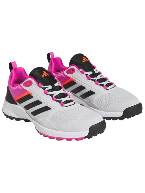 Women Adidas Womens Golf Shoes< Women'S Zoysia Golf Shoes - Dash Grey/Core Black/Lucid Fuchsia