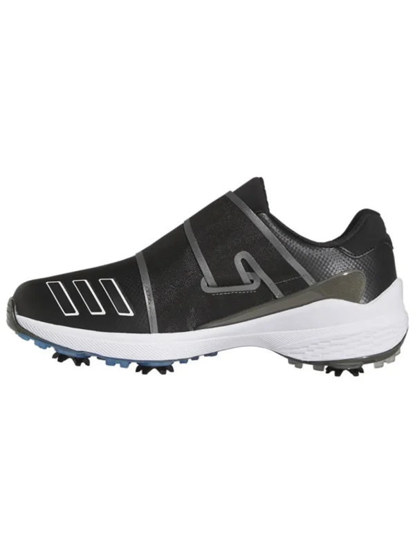 Men Adidas Mens Golf Shoes< Zg23 Boa Lightstrike Golf Shoes - Core Black/Ftwr White/Dark Silver Met.