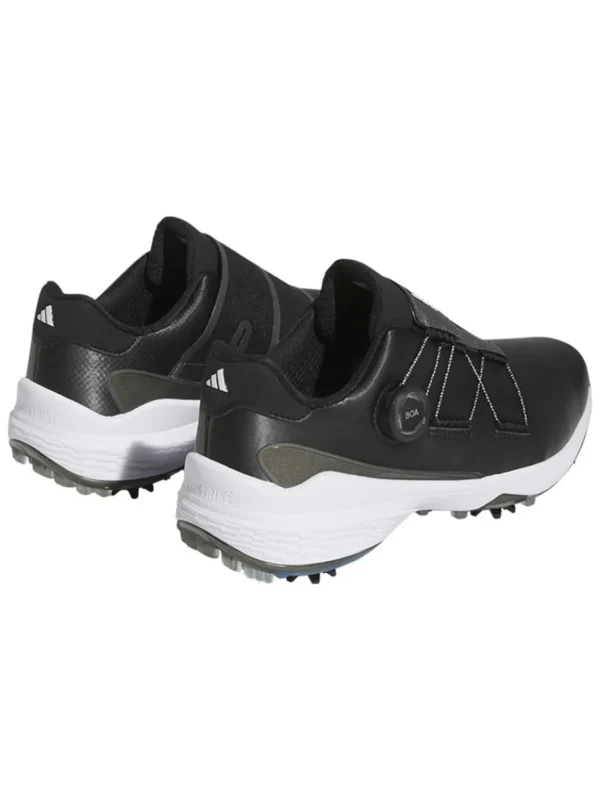 Men Adidas Mens Golf Shoes< Zg23 Boa Lightstrike Golf Shoes - Core Black/Ftwr White/Dark Silver Met.