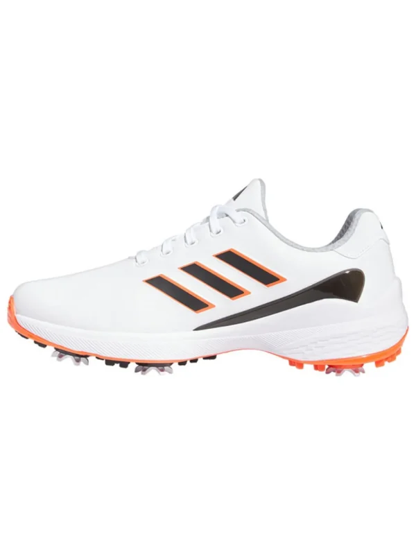 Men Adidas Mens Golf Shoes< Zg23 Golf Shoes - Ftwr White/Core Black/Semi Solar Red