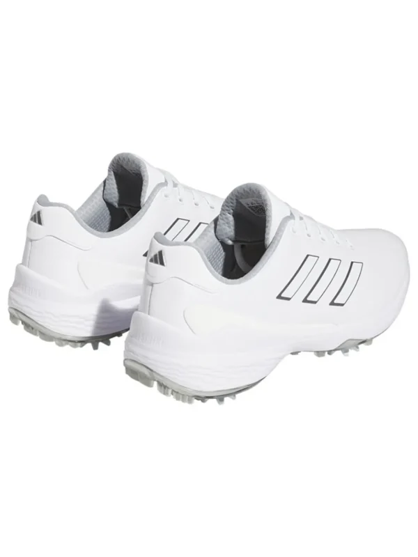 Men Adidas Mens Golf Shoes< Zg23 Golf Shoes - Ftwr White/Dark Silver Met./Silver Met.