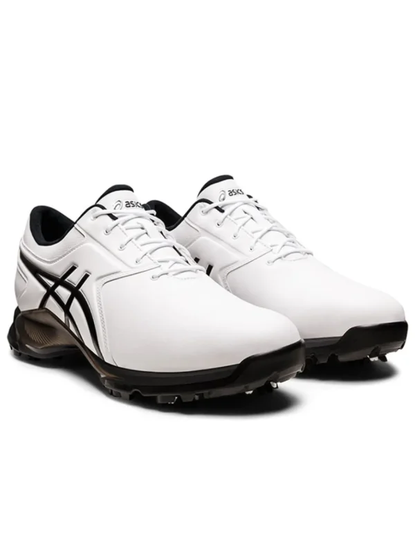 Men Asics Mens Golf Shoes< Gel Ace Pro M Standard Golf Shoes - White/Black