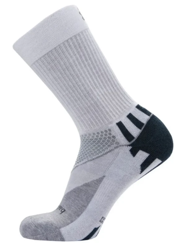 Balega Socks< Enduro V-Tech Crew Socks - White/Midgrey