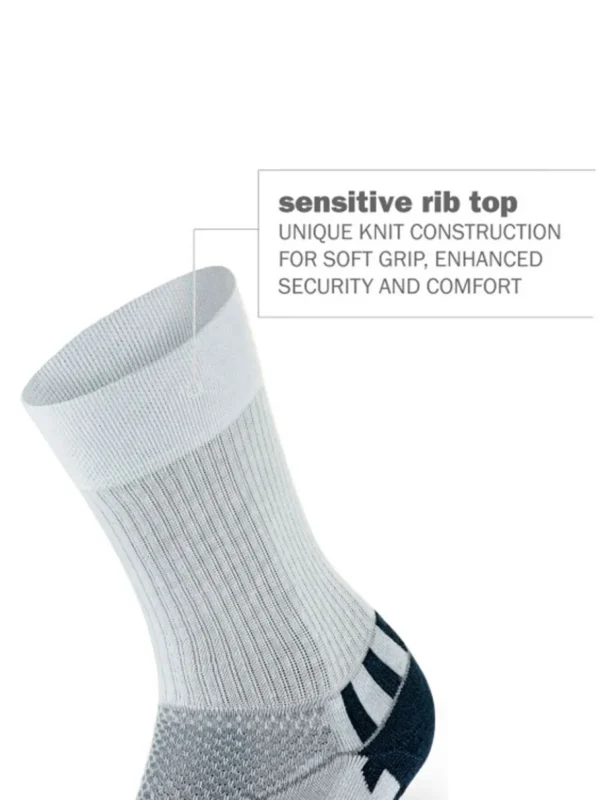 Balega Socks< Enduro V-Tech Crew Socks - White/Midgrey