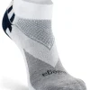 Balega Socks< Enduro V-Tech Low Cut Socks - White/Midgrey