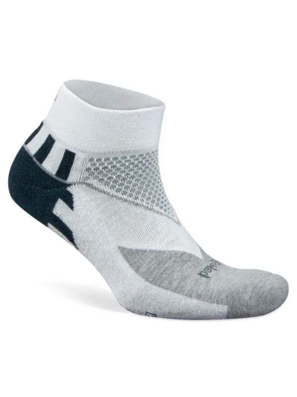 Balega Socks< Enduro V-Tech Low Cut Socks - White/Midgrey