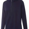 Women Birdee Sport Shirts< Women'S Breeze Uv Long Sleeve Top - Navy