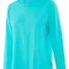 Women Birdee Sport Shirts< Women'S Breeze Uv Long Sleeve Top - Aqua