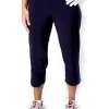 Women Birdee Sport Shorts< Women'S Techno Slide On Capri - Navy