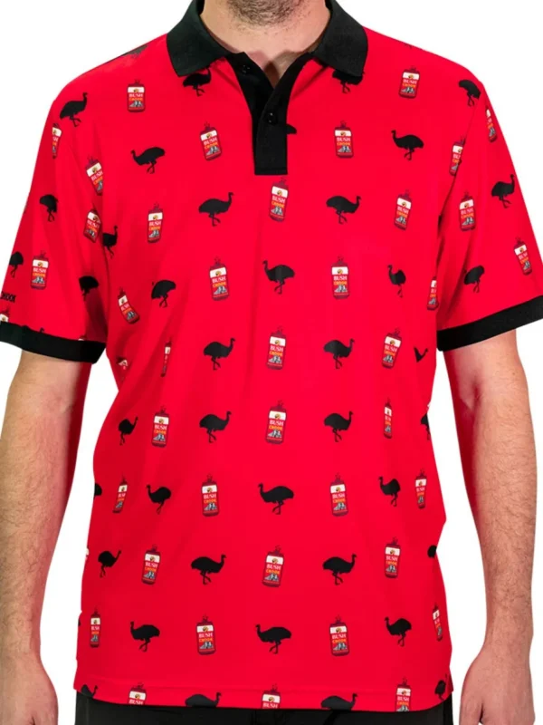 Men Bush Chook Shirts< Filthy Chook Polo - Multi