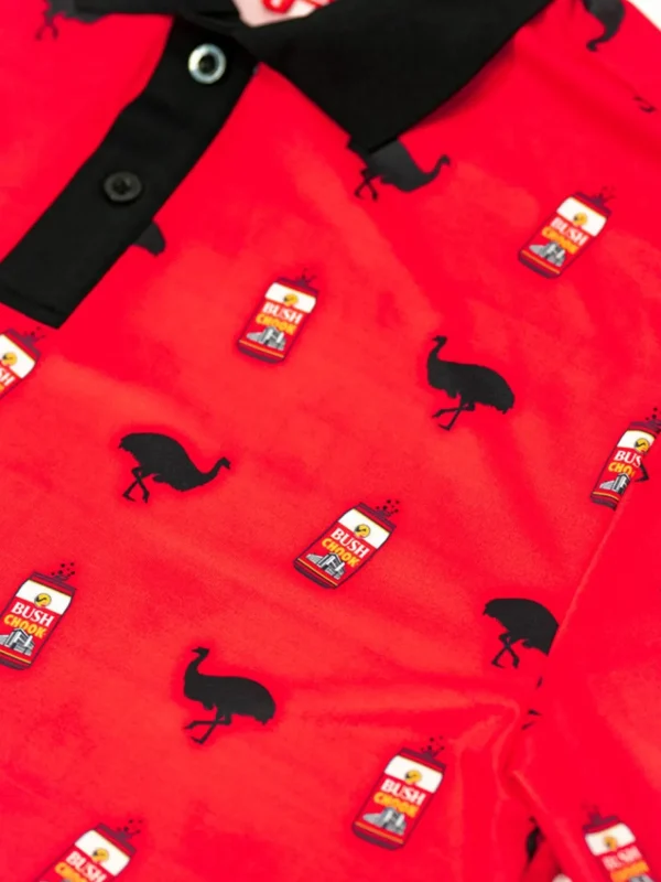 Men Bush Chook Shirts< Filthy Chook Polo - Multi