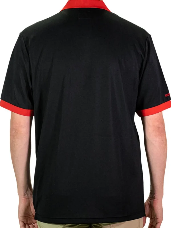 Men Bush Chook Shirts< Shield Polo - Black