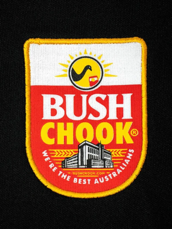 Men Bush Chook Shirts< Shield Polo - Black