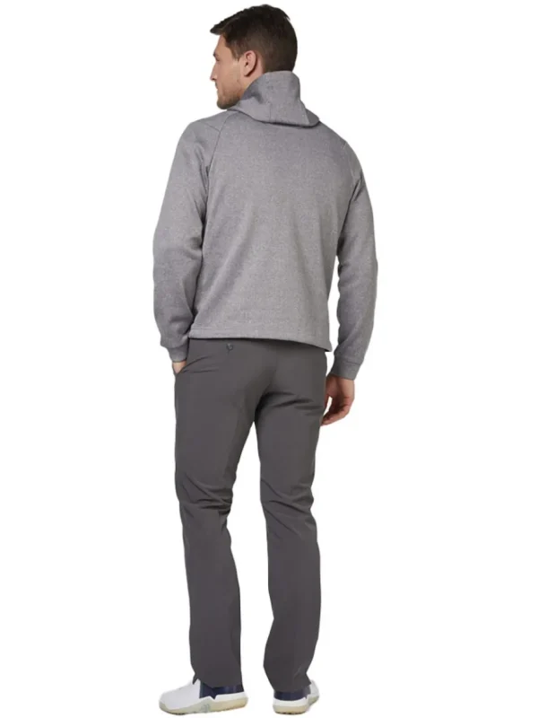 Men Callaway Jumpers< Aquapel Technical Hoodie - Quiet Shade Heather