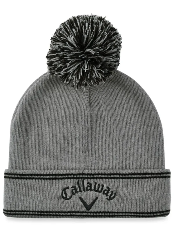 Callaway Beanies & Mitts< Classic Beanie - Charcoal/Black