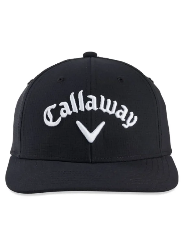 Callaway Caps< Junior Tour Cap - Black/White