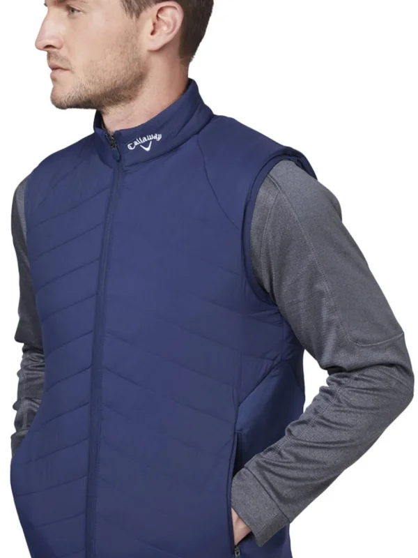 Men Callaway Vests< Primaloft Quilted Vest - Peacoat