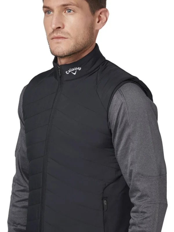 Men Callaway Vests< Primaloft Quilted Vest - Caviar