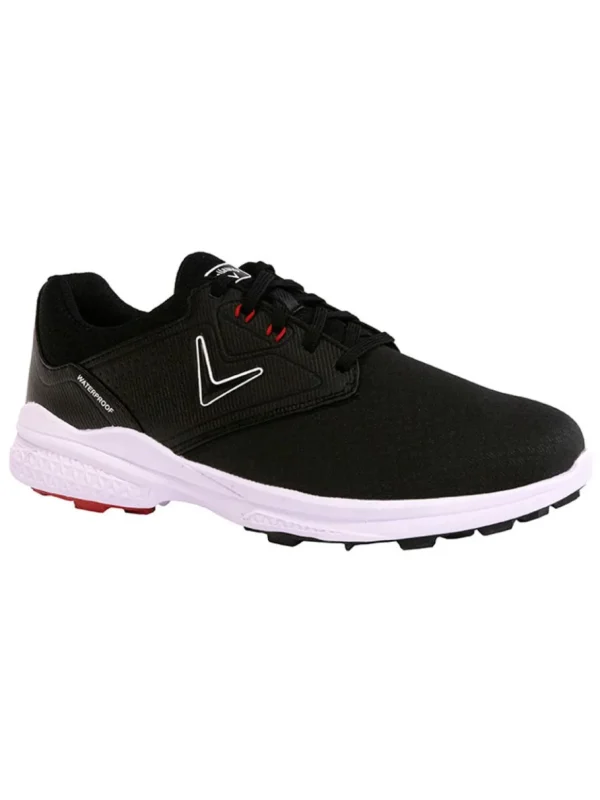 Men Callaway Mens Golf Shoes< Solana Sl V2 Golf Shoes - Black/Red