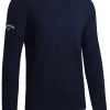 Men Callaway Jumpers< V-Neck Merino Sweater - Dark Navy