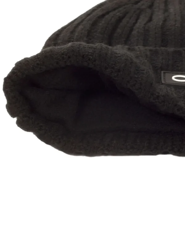 Calvin Klein Beanies & Mitts< Chunky Knit Badge Beanie