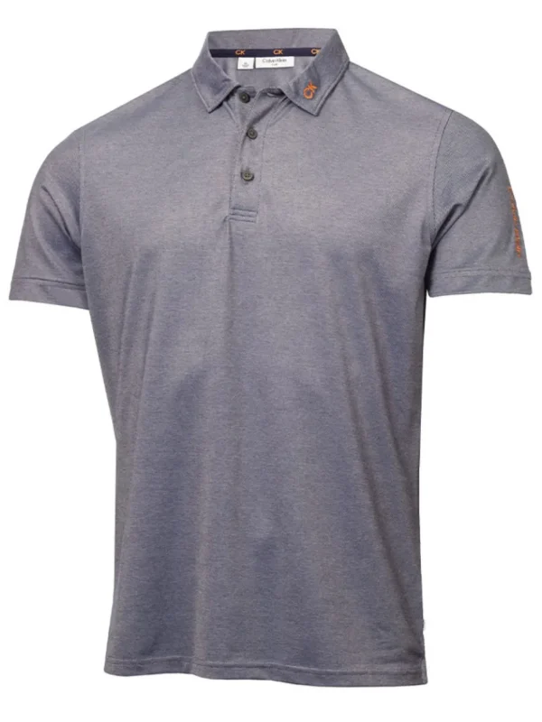 Men Calvin Klein Shirts< Concord Polo - Navy Marl