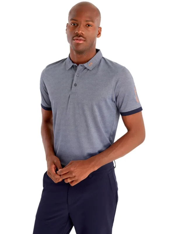 Men Calvin Klein Shirts< Concord Polo - Navy Marl