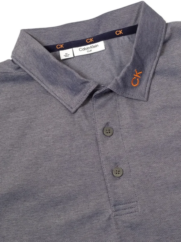 Men Calvin Klein Shirts< Concord Polo - Navy Marl