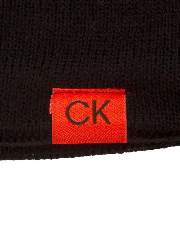 Calvin Klein Beanies & Mitts< Large Monogram Reversible Beanie