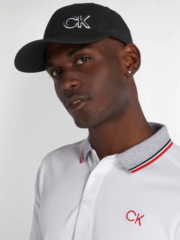 Calvin Klein Caps< Logo Cap - Black/White