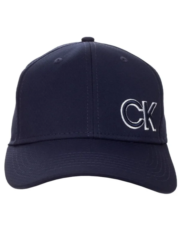 Calvin Klein Caps< Logo Cap - Navy/White