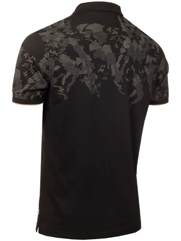 Men Calvin Klein Shirts< Nashua Printed Polo - Black