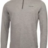 Men Calvin Klein Jumpers< Newport Half Zip - Silver Marl