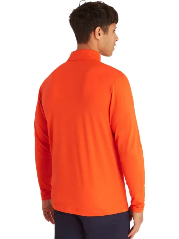 Men Calvin Klein Jumpers< Newport Half Zip - Spicy Orange