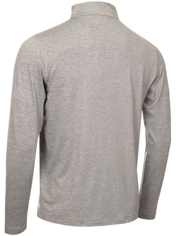 Men Calvin Klein Jumpers< Newport Half Zip - Silver Marl