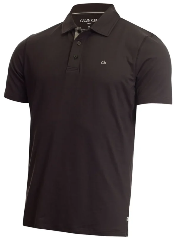 Men Calvin Klein Shirts< Newport Polo - Black