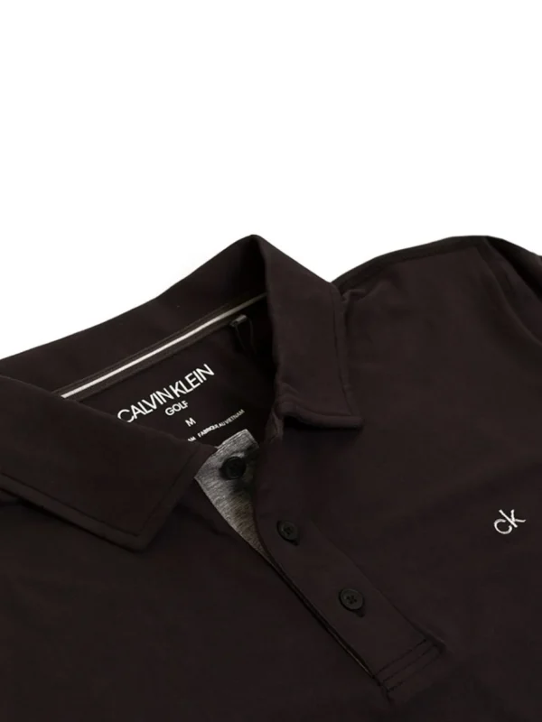 Men Calvin Klein Shirts< Newport Polo - Black