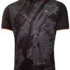 Men Calvin Klein Shirts< Nyc Print Polo - Black