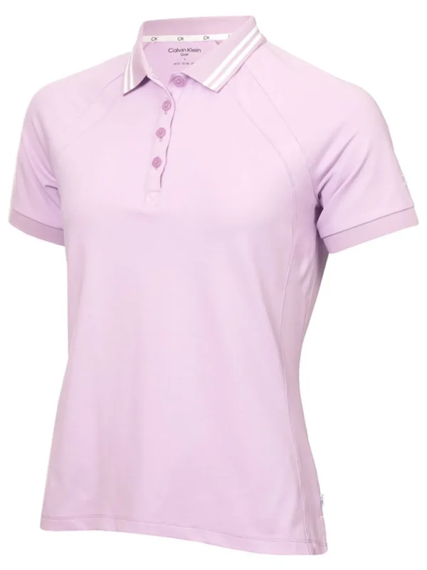 Women Calvin Klein Shirts< Women'S Blair Polo - Lilac