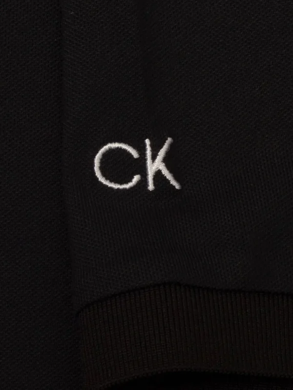 Women Calvin Klein Shirts< Women'S Blair Polo - Black