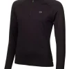 Women Calvin Klein Jumpers< Women'S Bolina 1/4-Zip Mid-Layer - Black