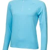 Women Calvin Klein Jumpers< Women'S Bolina 1/4-Zip Mid-Layer - Heritage Blue