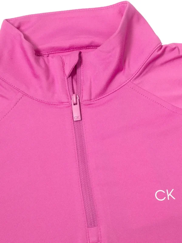 Women Calvin Klein Jumpers< Women'S Bolina 1/4-Zip Mid-Layer - Orchid