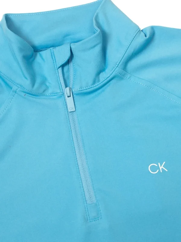 Women Calvin Klein Jumpers< Women'S Bolina 1/4-Zip Mid-Layer - Heritage Blue